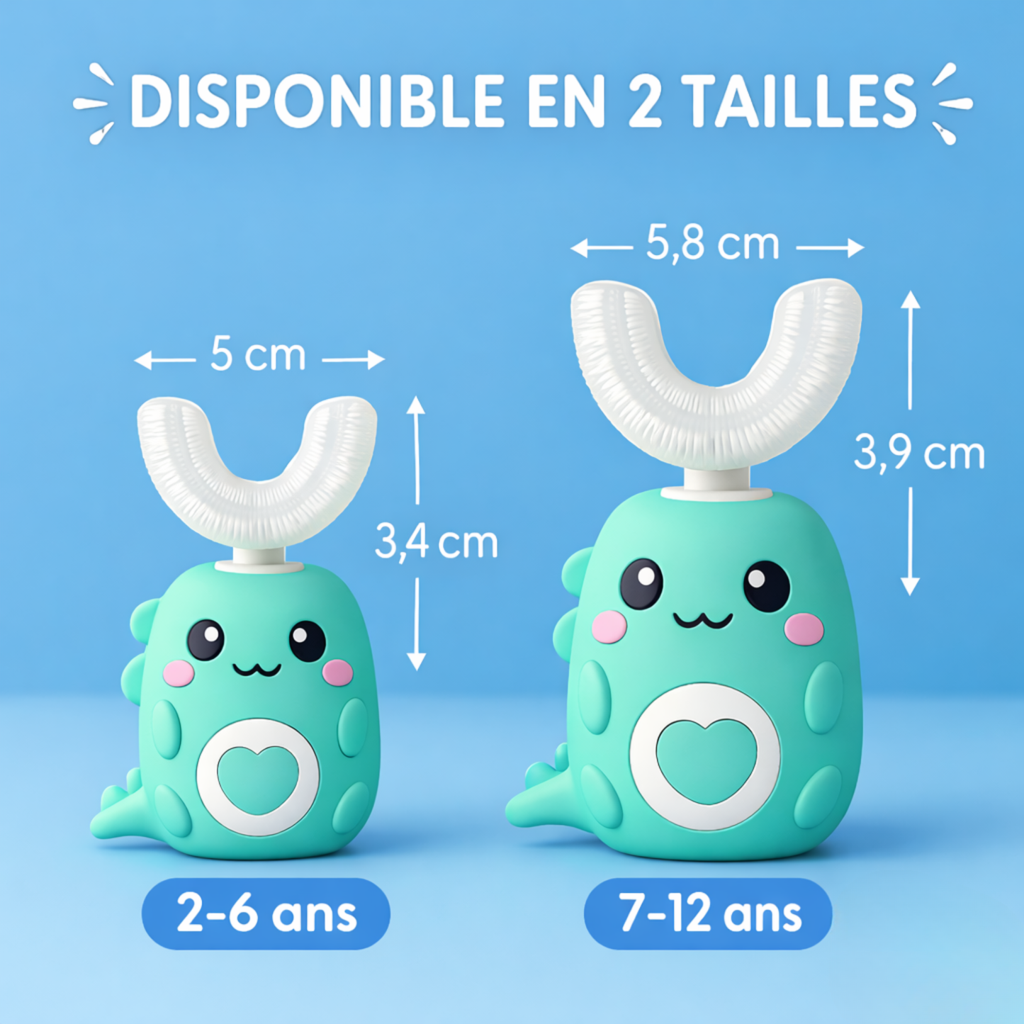 Beau Sourir® Brosse à dents 360°