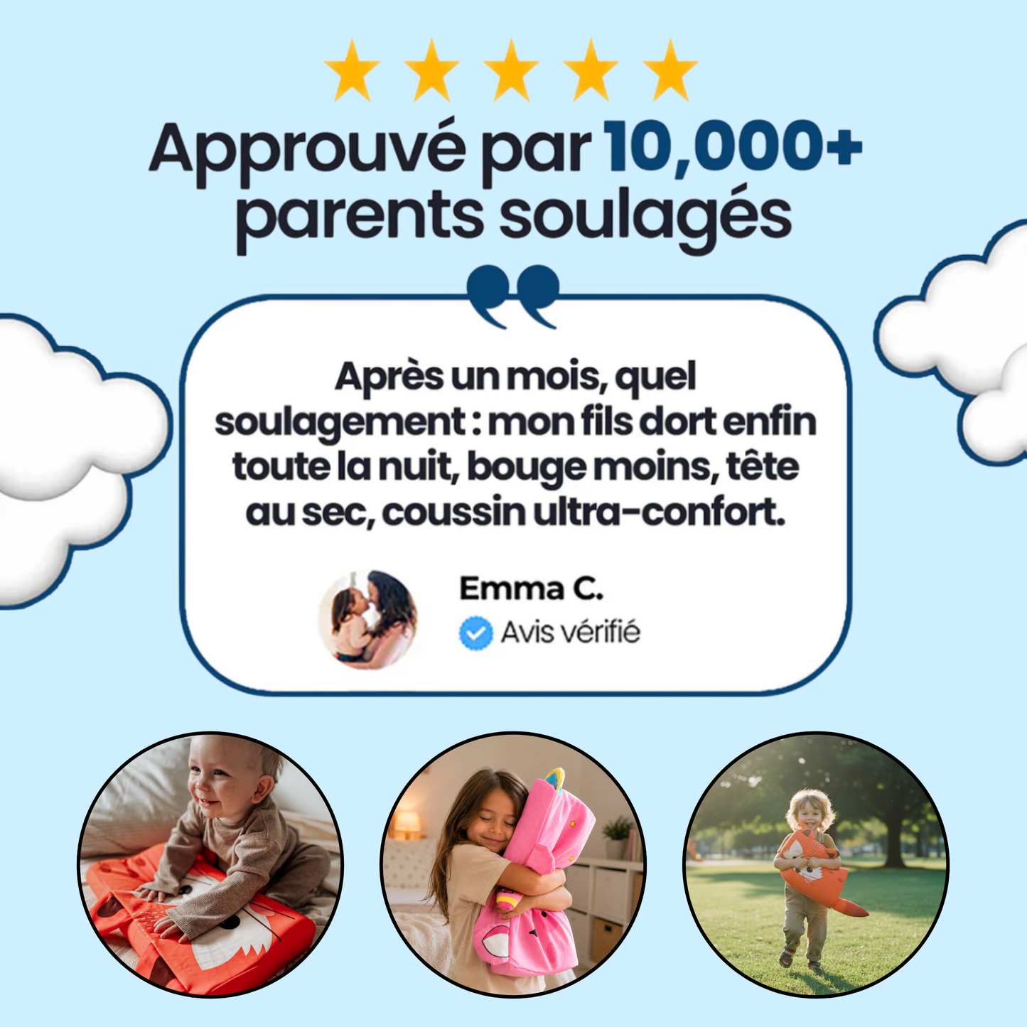 The Calming Pillow® for Kids (Ages 2–12)