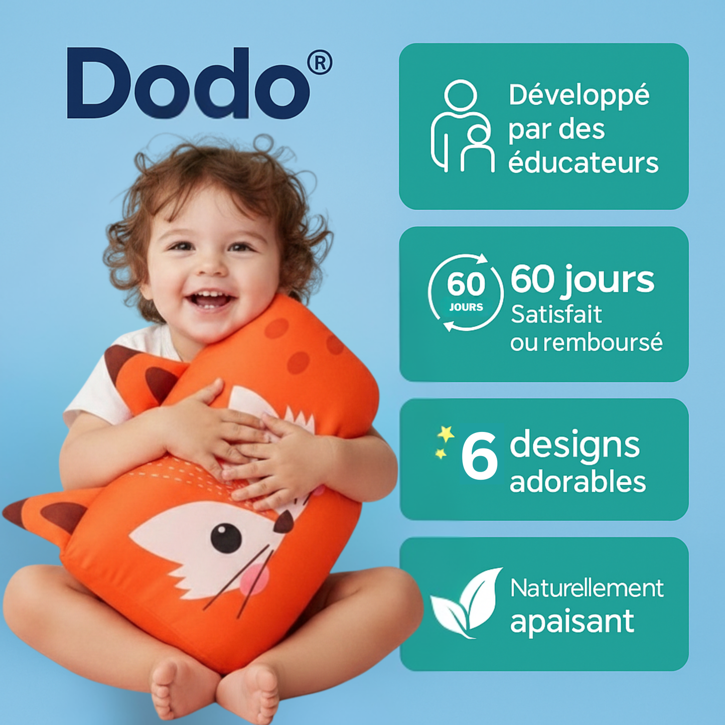 The Calming Pillow® for Kids (Ages 2–12)